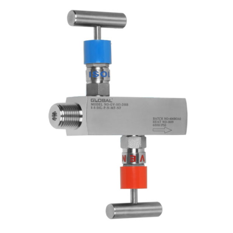 Double Block & Bleed Gauge Valves