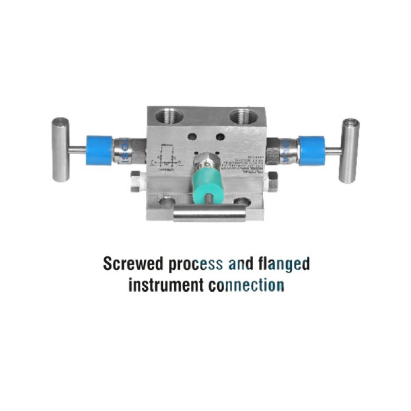 Manifold Direct Mount T Type (Pipe x Flange)