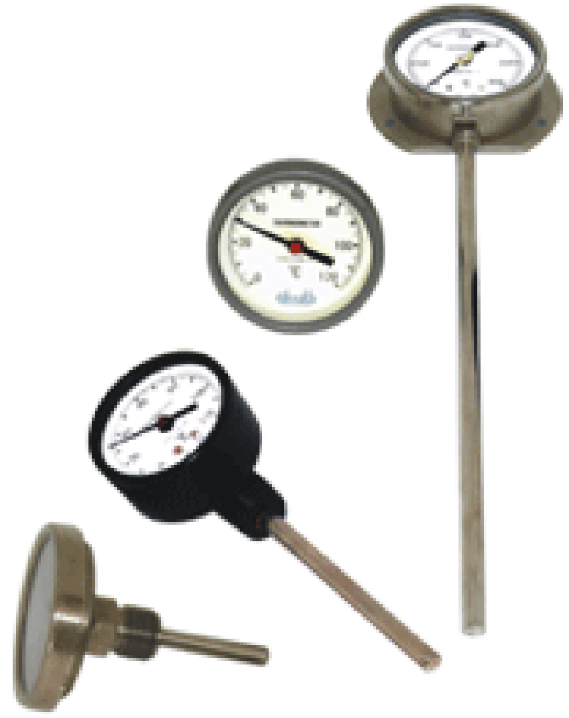 Bi-Metallic Temperature Gauges