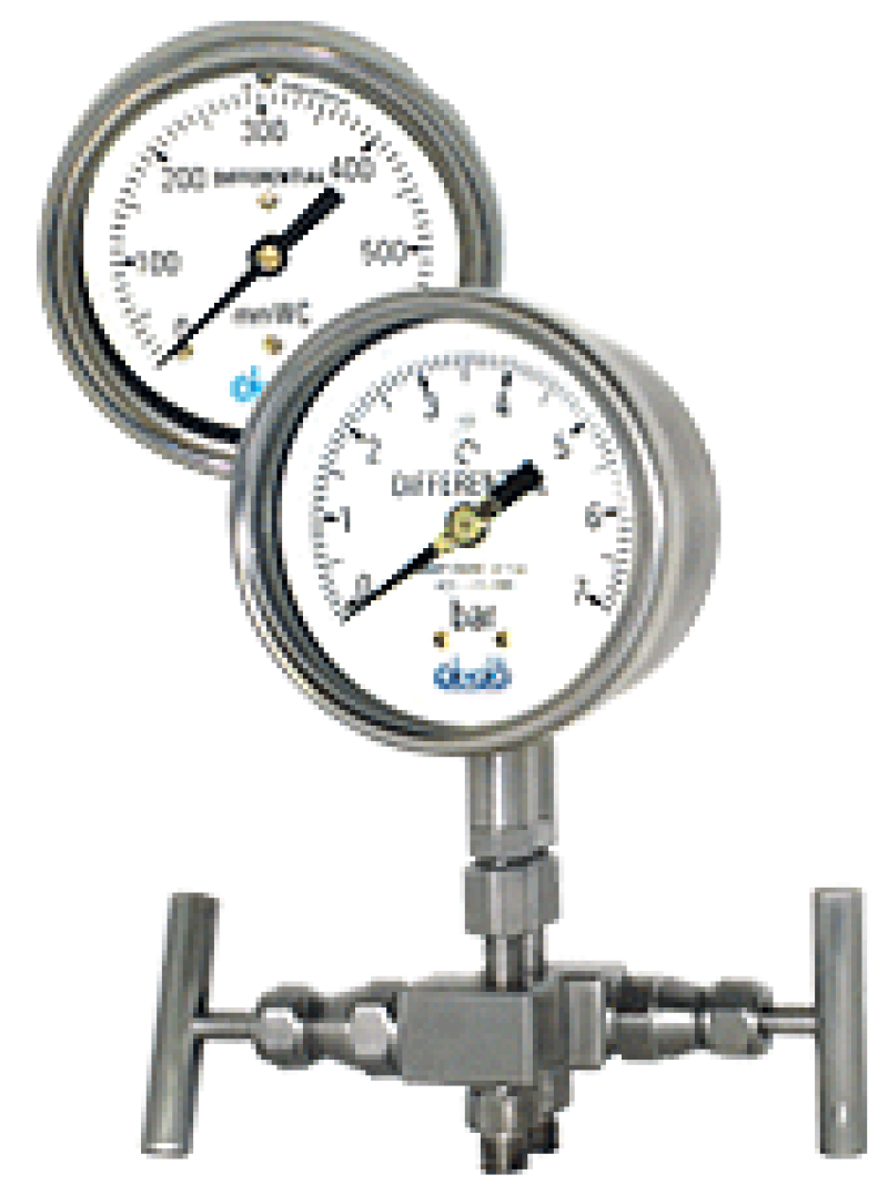 Bourdon Differential Gauges