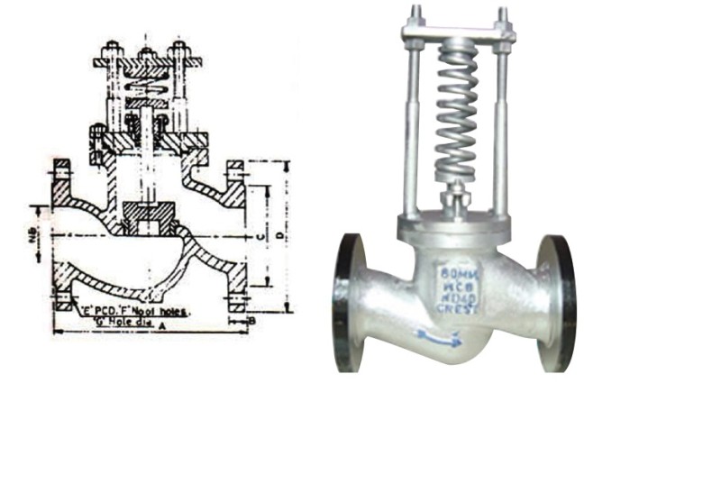 STRAIGHT PATTERN SAFETY VALVE