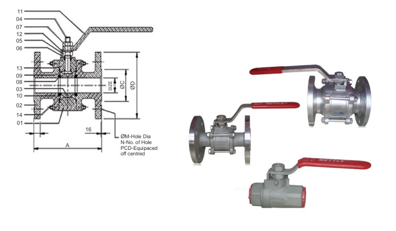 BALL VALVES → CLASS 150 / 300